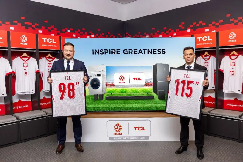 TCL zostaje oficjalnym Partnerem Reprezentacji Polski