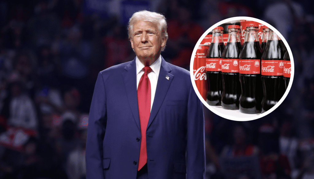Trump bierze się za Coca-Colę. Jego decyzja może zmienić skład kultowego napoju