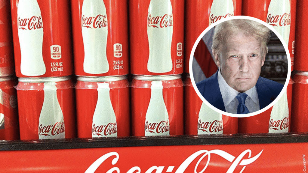 Coca-Cola pod presją Trumpa. Kultowy napój zmienia skład
